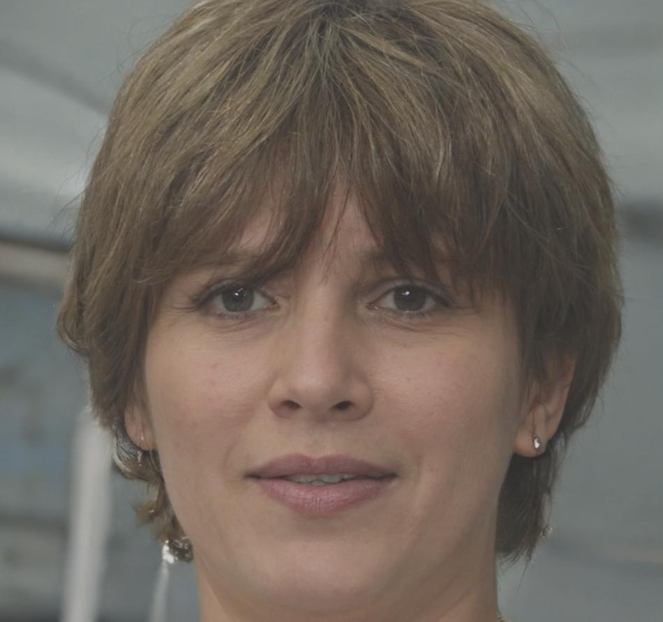 Estudiante internacional exitosa